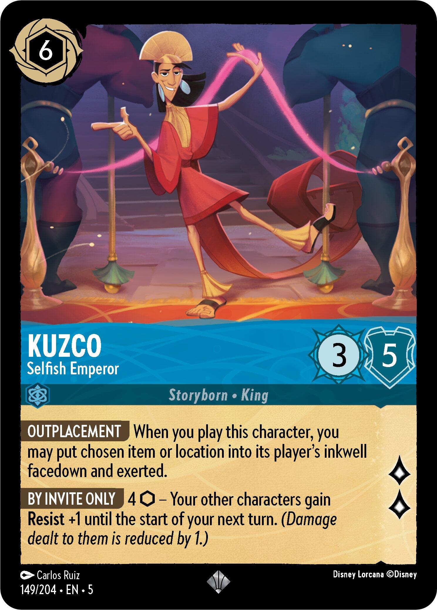 Kuzco - Selfish Emperor (149/204) [Shimmering Skies] | Odin's Place
