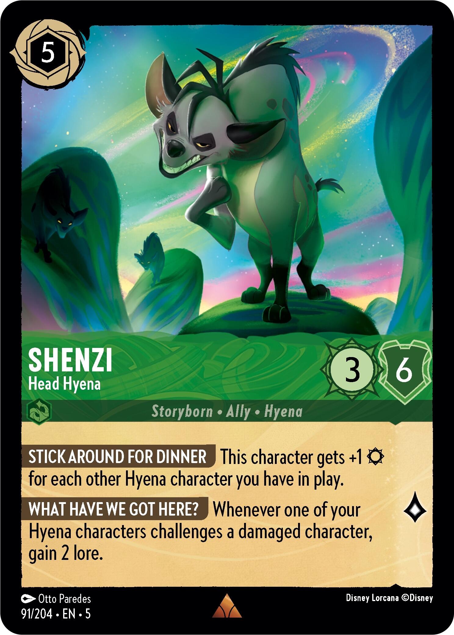 Shenzi - Head Hyena (91/204) [Shimmering Skies] | Odin's Place