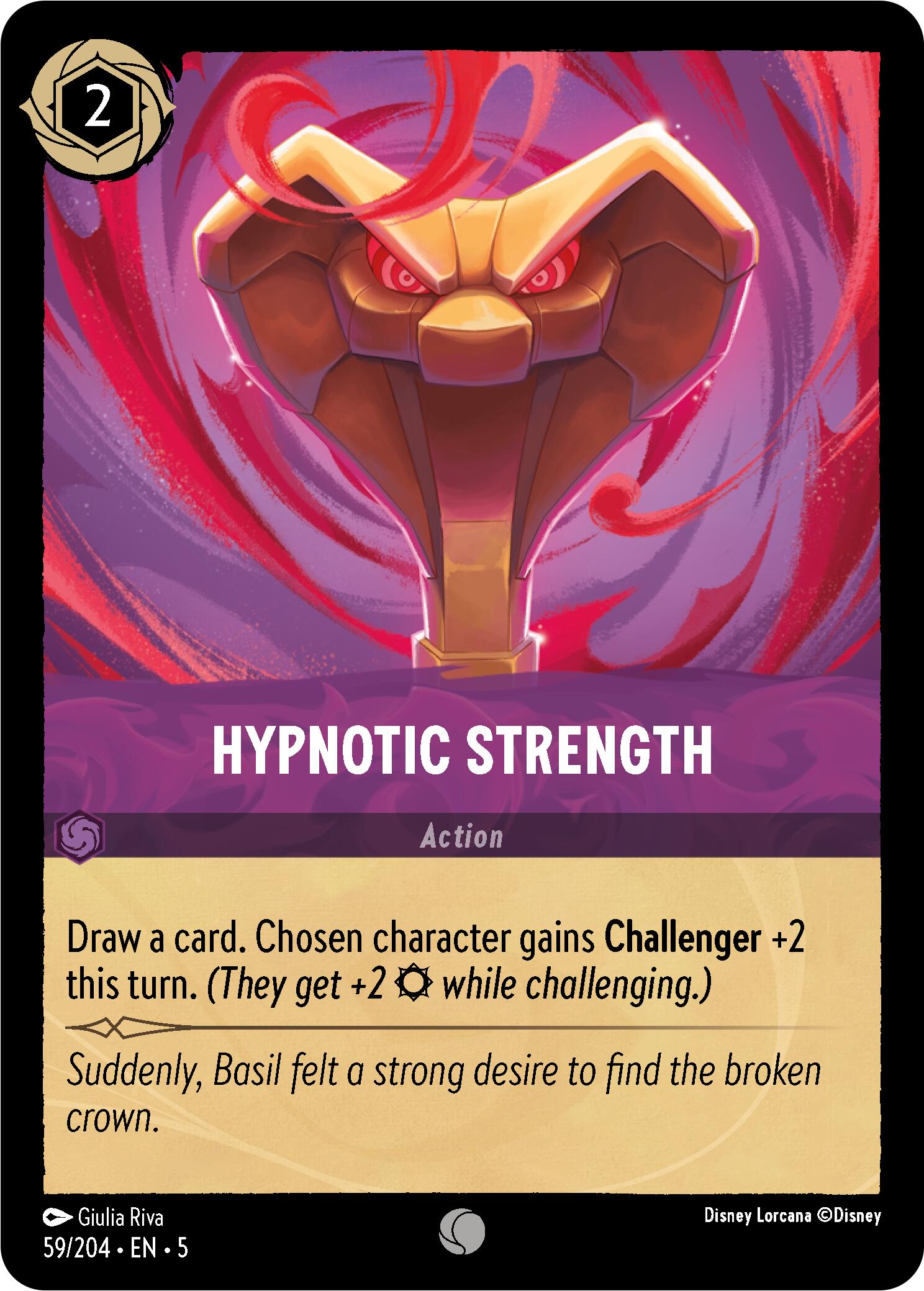 Hypnotic Strength (59/204) [Shimmering Skies] | Odin's Place
