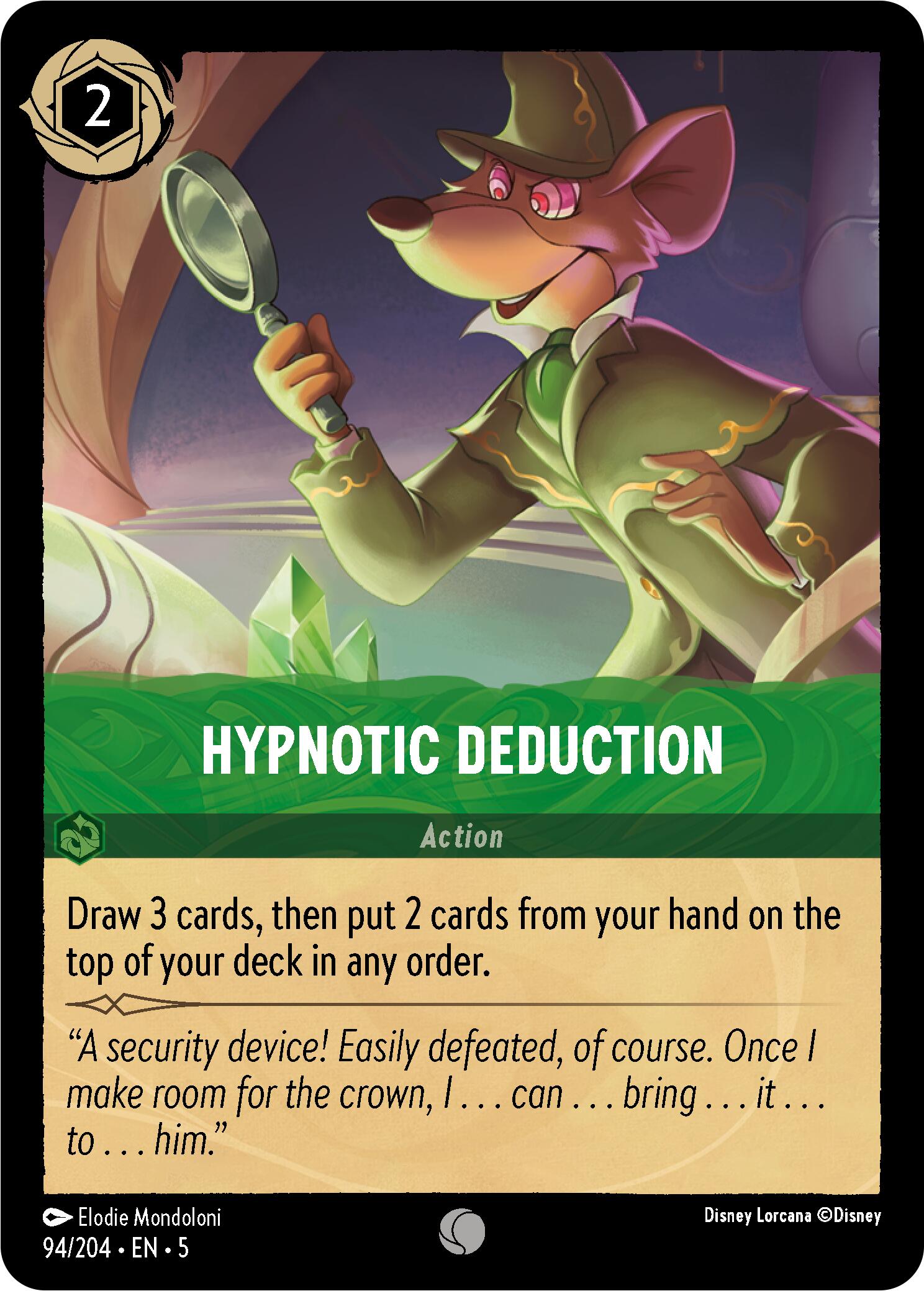 Hypnotic Deduction (94/204) [Shimmering Skies] | Odin's Place