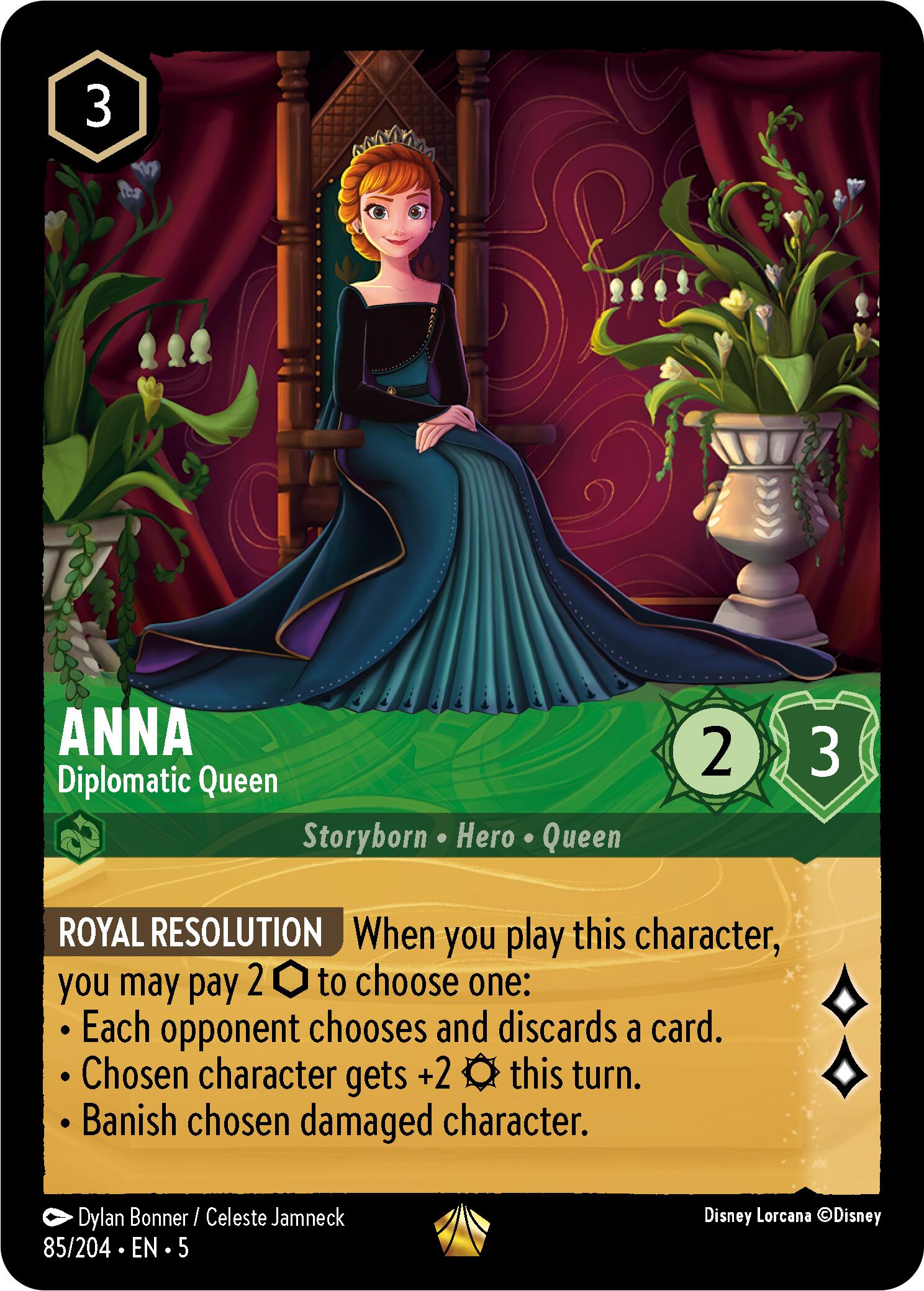 Anna - Diplomatic Queen (85/204) [Shimmering Skies] | Odin's Place