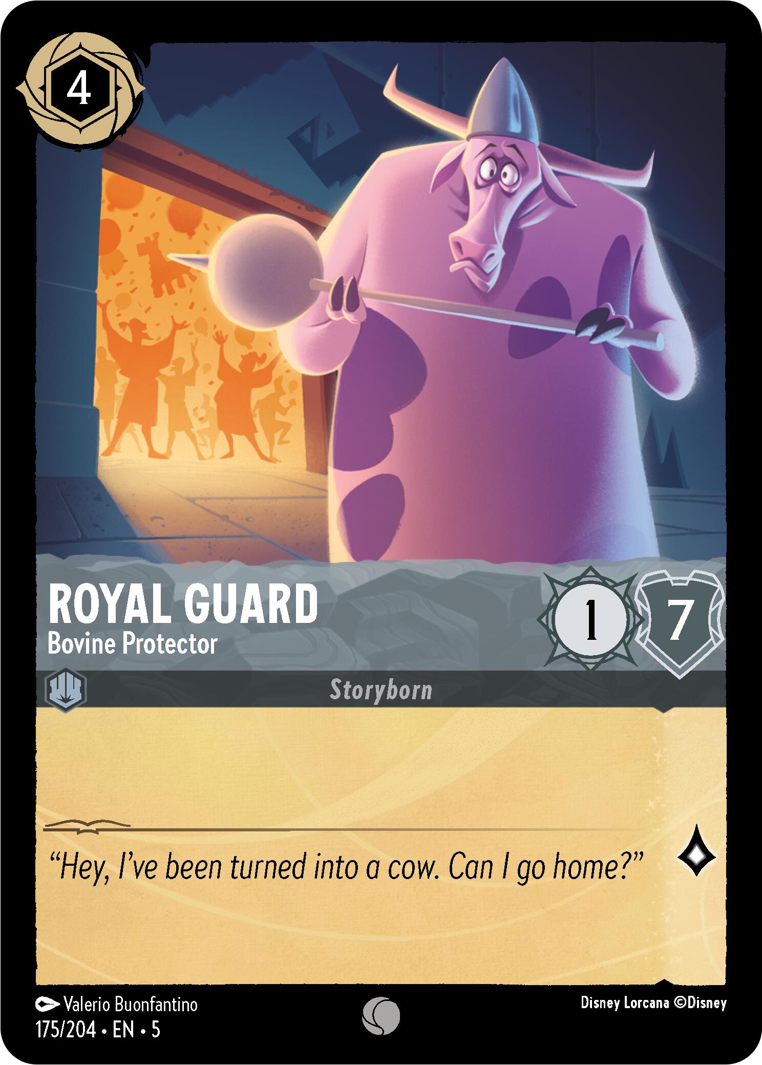Royal Guard - Bovine Protector (175/204) [Shimmering Skies] | Odin's Place