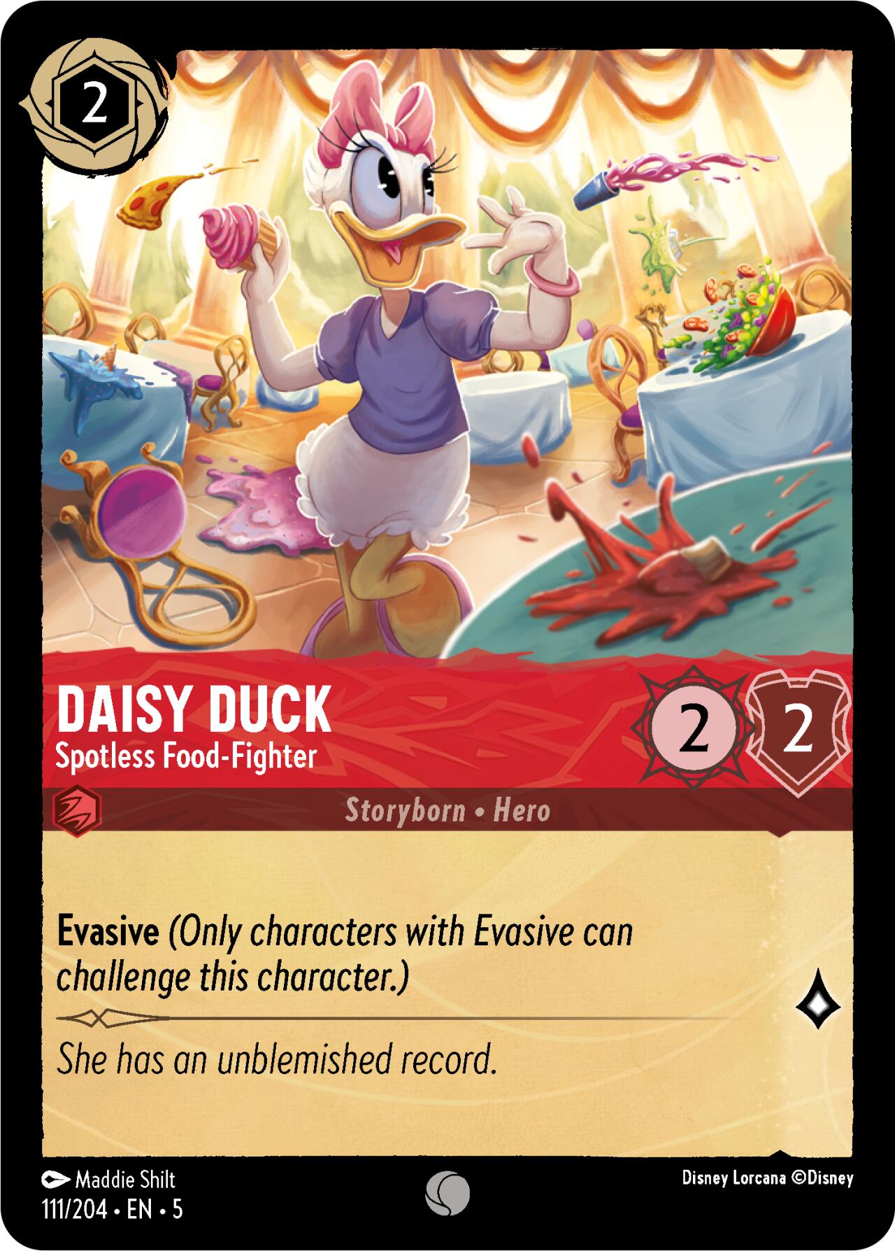 Daisy Duck - Spotless Food-Fighter (111/204) [Shimmering Skies] | Odin's Place