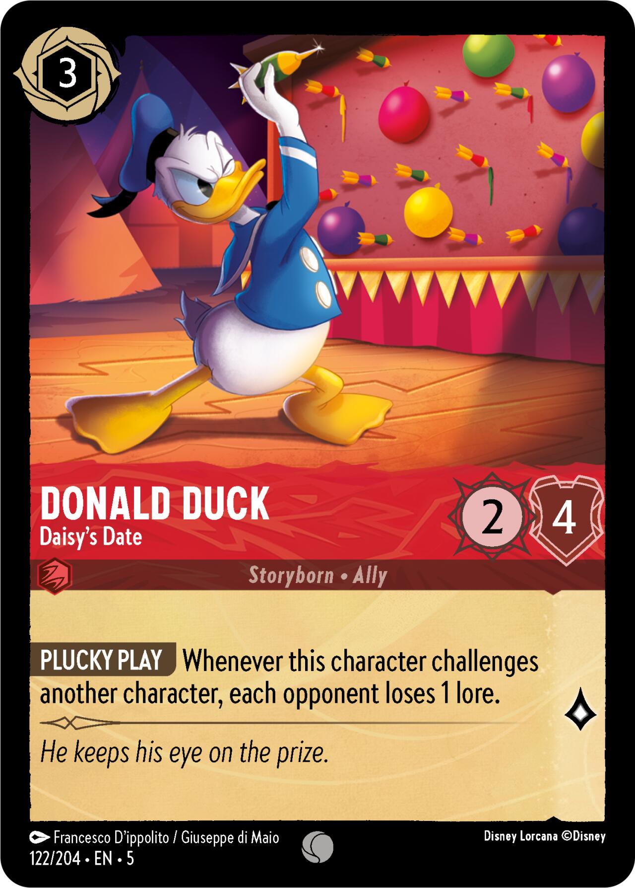 Donald Duck - Daisy's Date (122/204) [Shimmering Skies] | Odin's Place