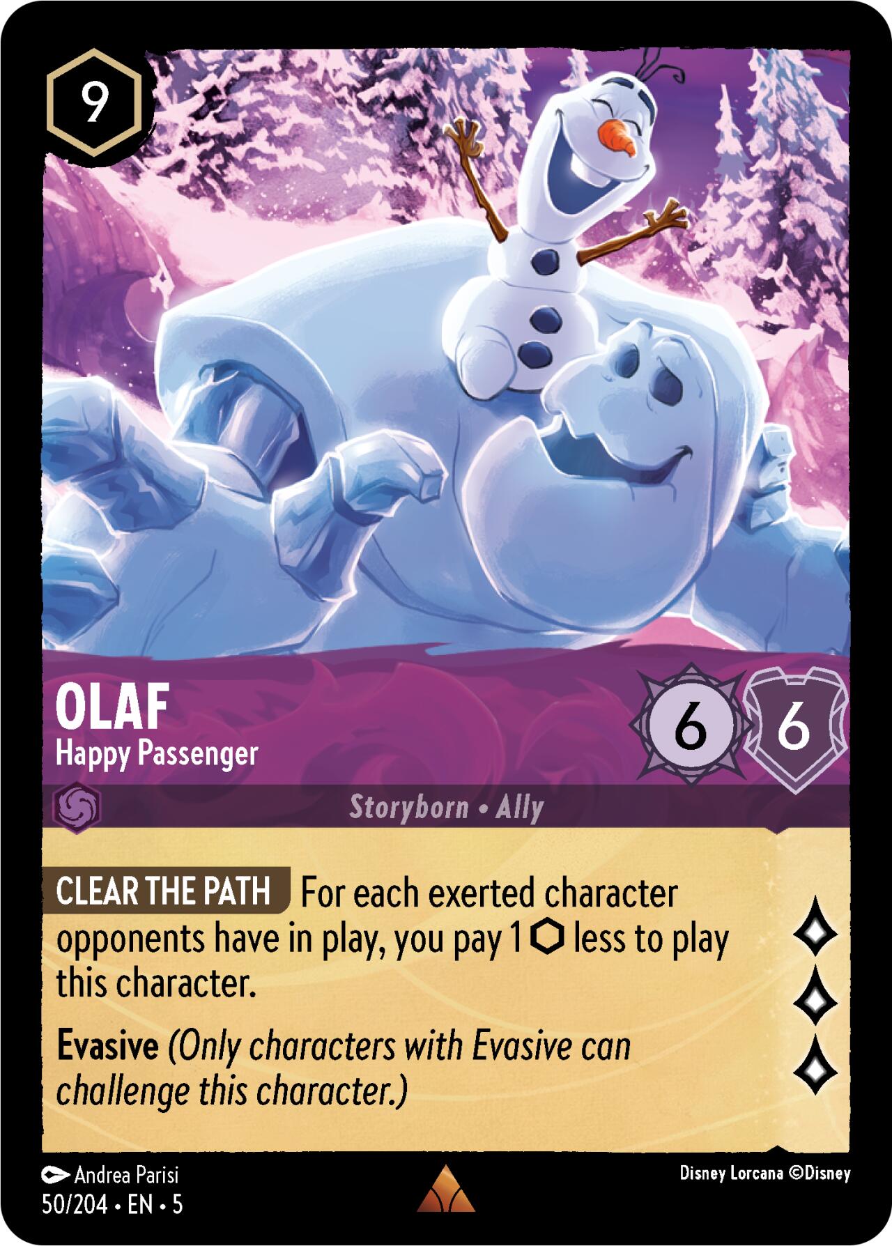 Olaf - Happy Passenger (50/204) [Shimmering Skies] | Odin's Place
