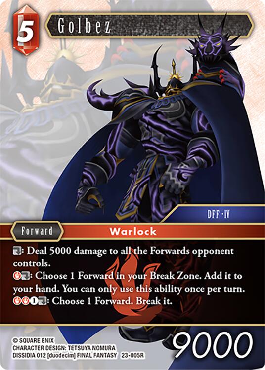 Golbez [Hidden Trials] | Odin's Place