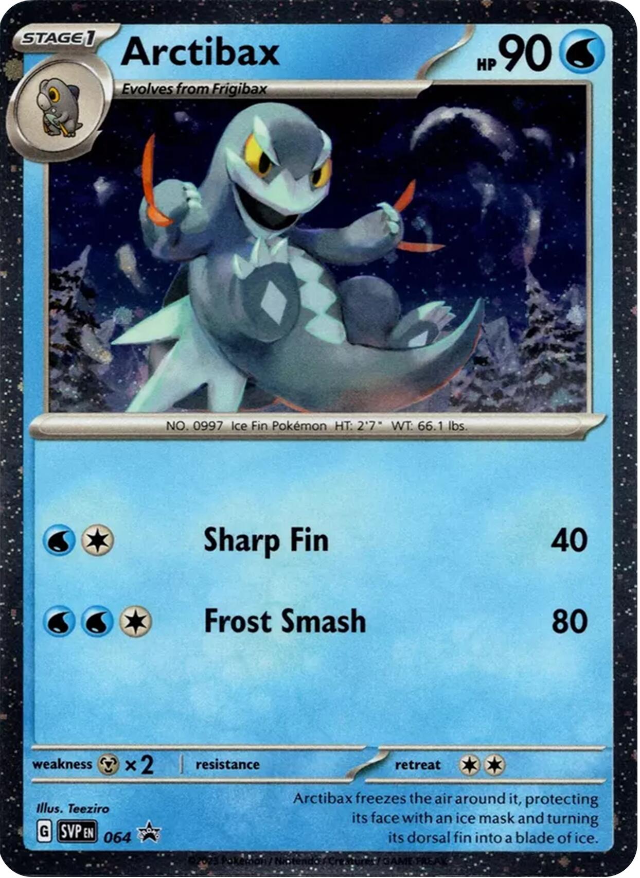 Arctibax (064) (Cosmos Holo) [Scarlet & Violet: Black Star Promos] | Odin's Place