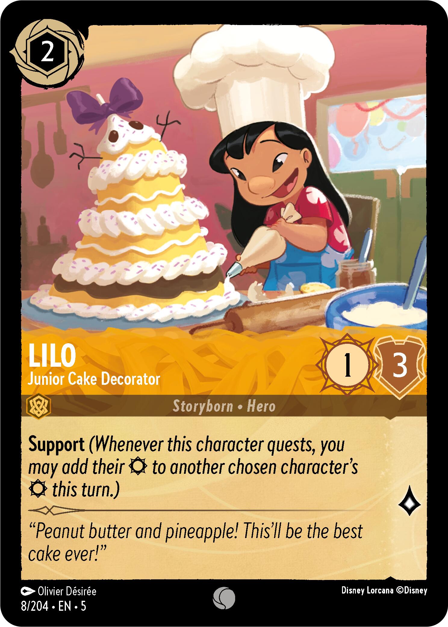 Lilo - Junior Cake Decorator (8/204) [Shimmering Skies] | Odin's Place