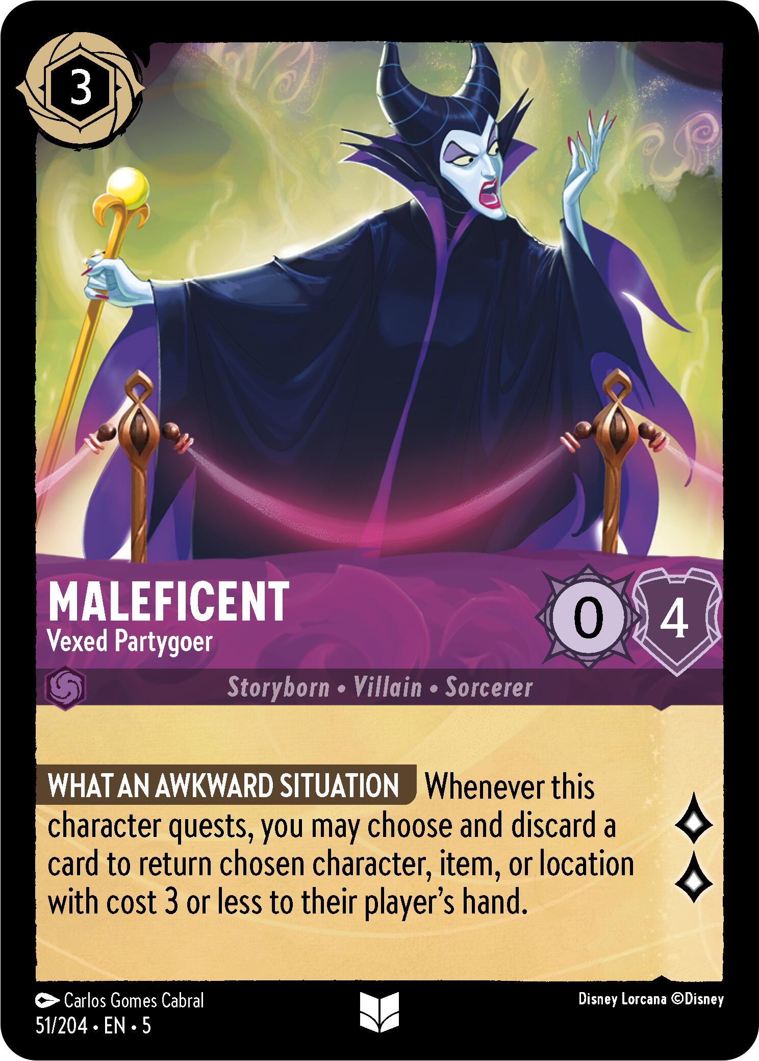 Maleficent - Vexed Partygoer (51/204) [Shimmering Skies] | Odin's Place