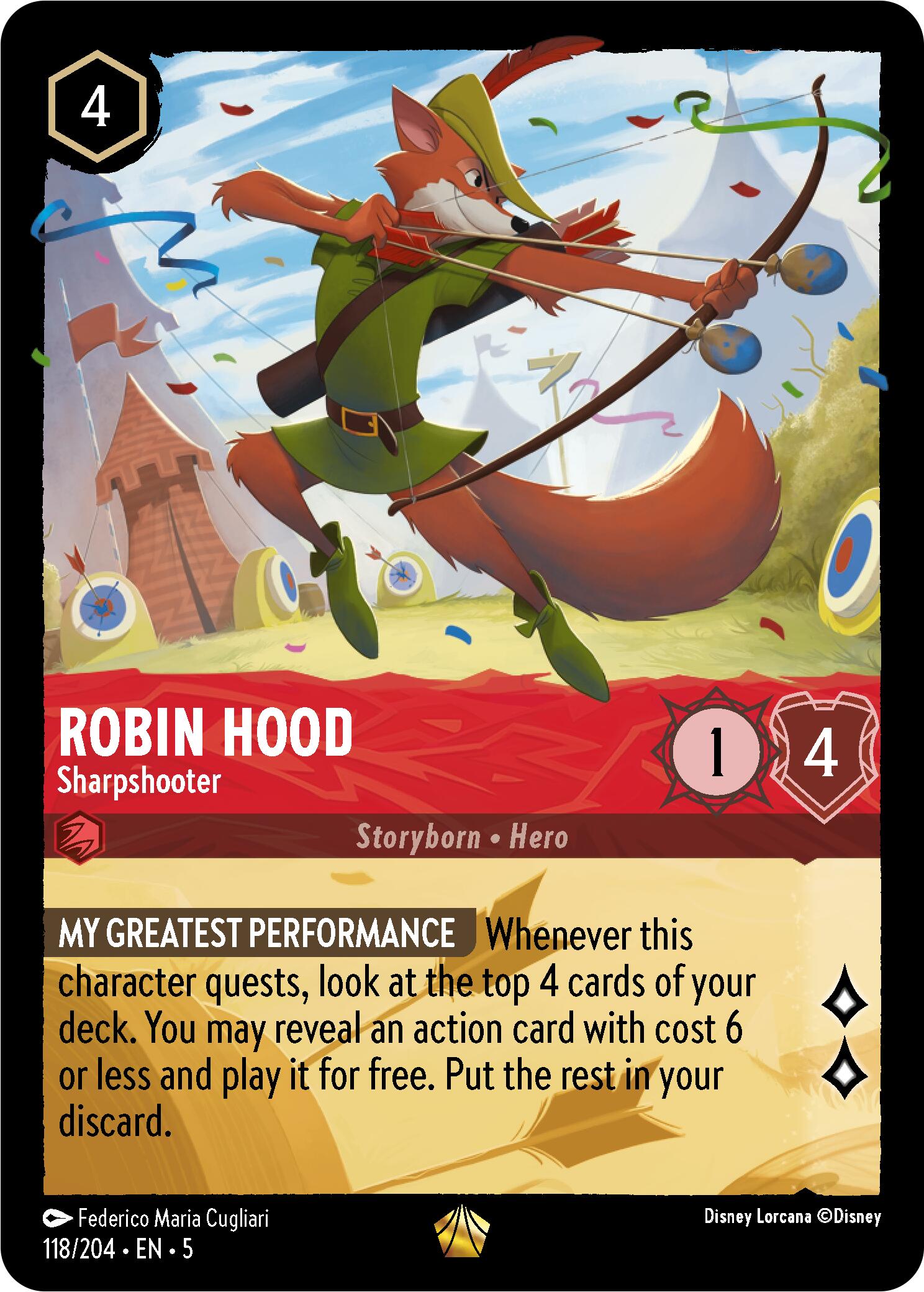 Robin Hood - Sharpshooter (118/204) [Shimmering Skies] | Odin's Place