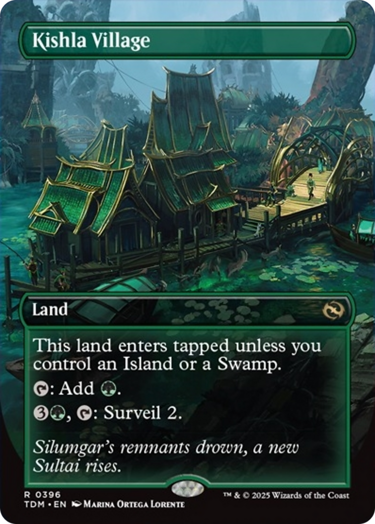 Kishla Village (Borderless) [Tarkir: Dragonstorm] | Odin's Place