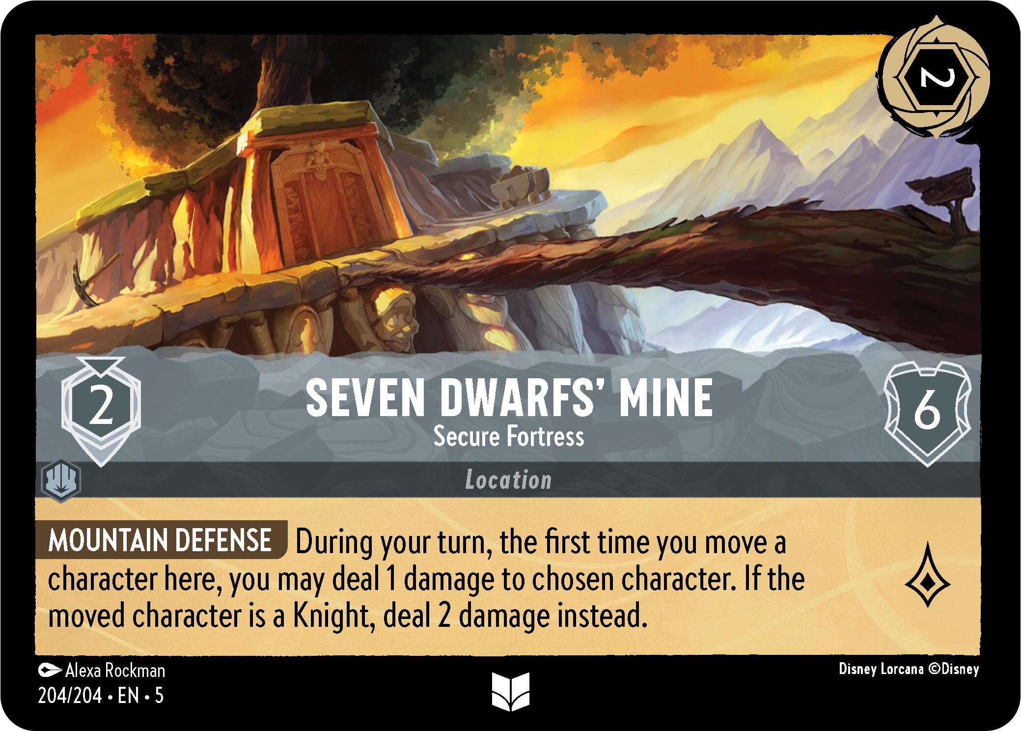 Seven Dwarfs' Mine - Secure Fortress (204/204) [Shimmering Skies] | Odin's Place