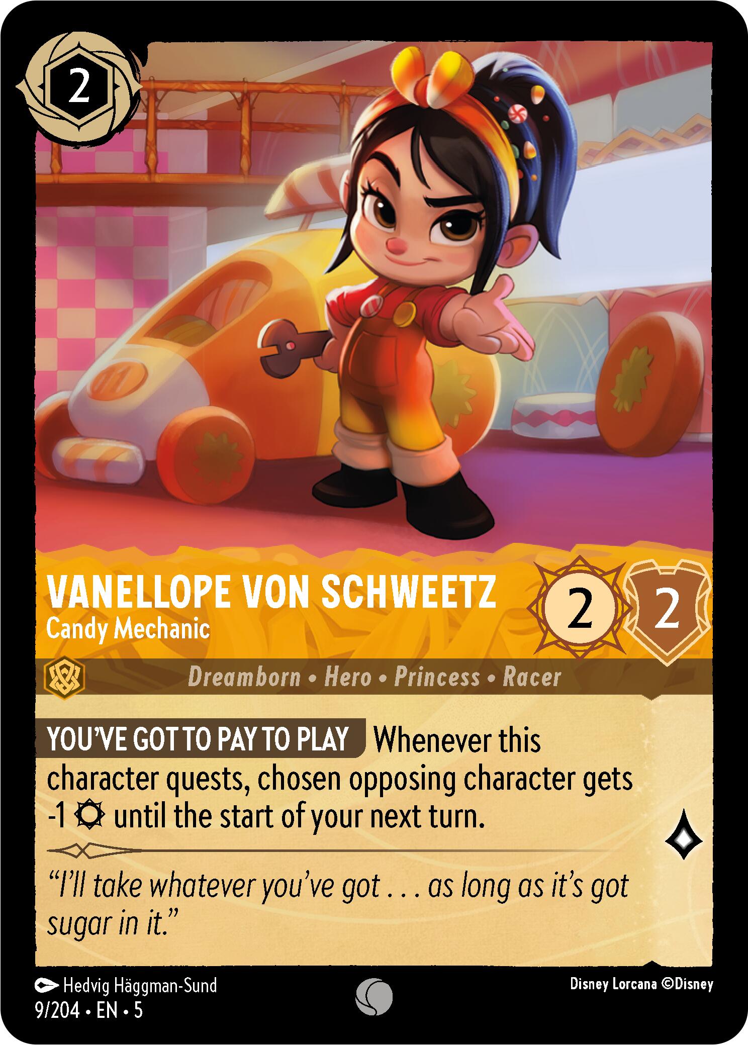 Vanellope von Schweetz - Candy Mechanic (9/204) [Shimmering Skies] | Odin's Place