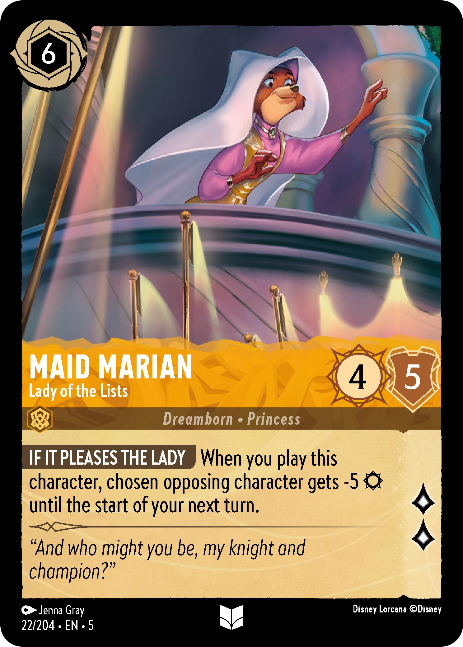 Maid Marian - Lady of the Lists (22/204) [Shimmering Skies] | Odin's Place
