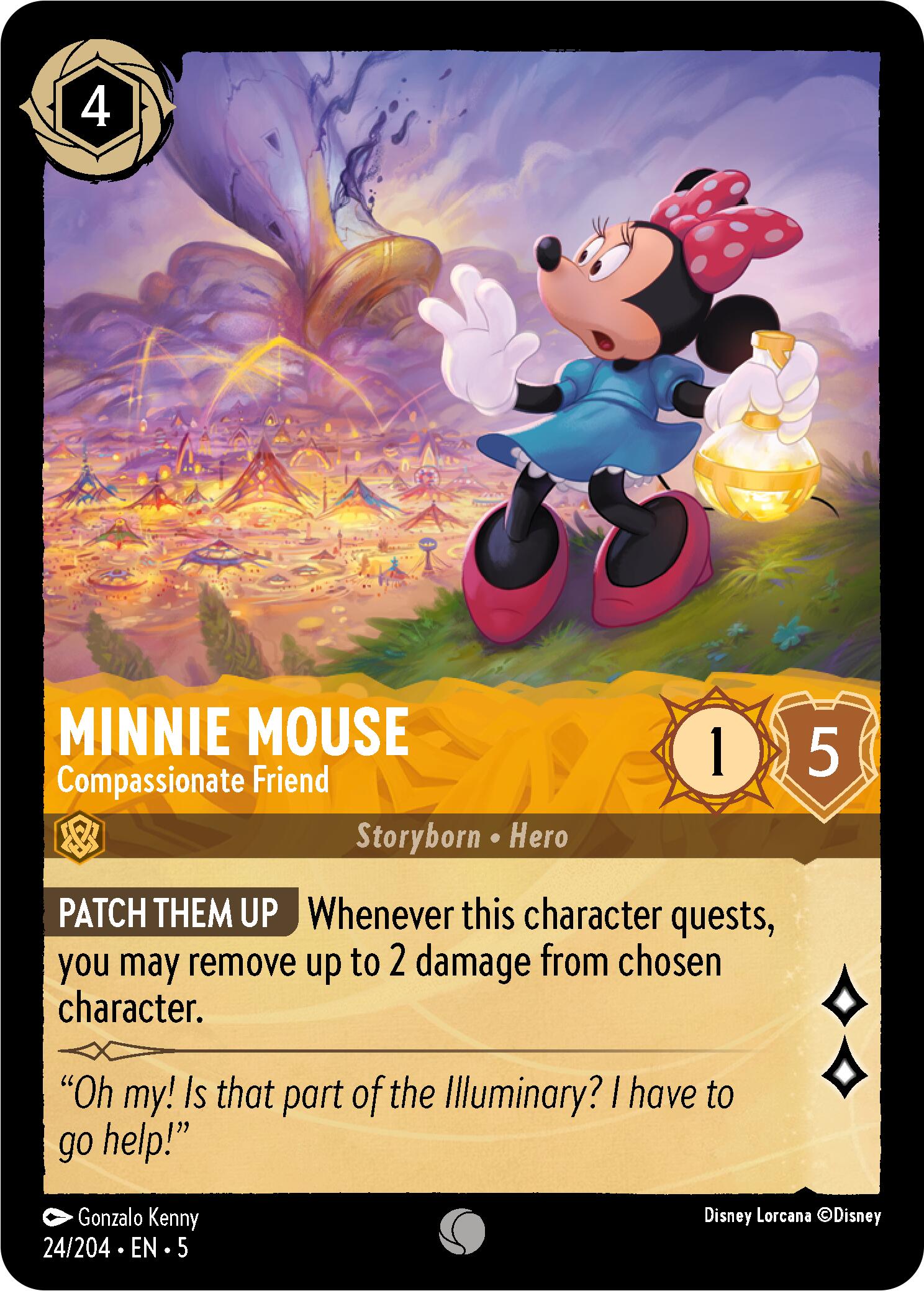 Minnie Mouse - Compassionate Friend (24/204) [Shimmering Skies] | Odin's Place