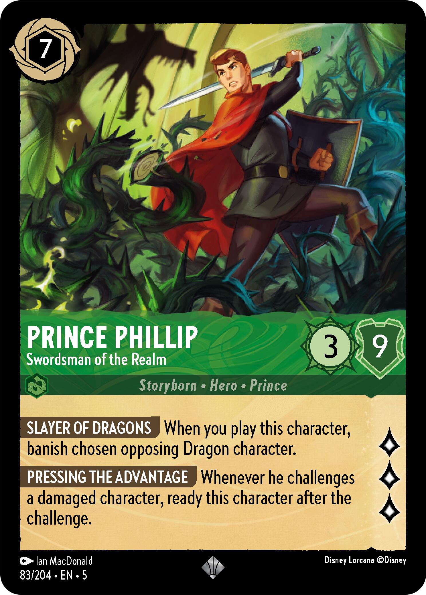 Prince Phillip - Swordsman of the Realm (83/204) [Shimmering Skies] | Odin's Place