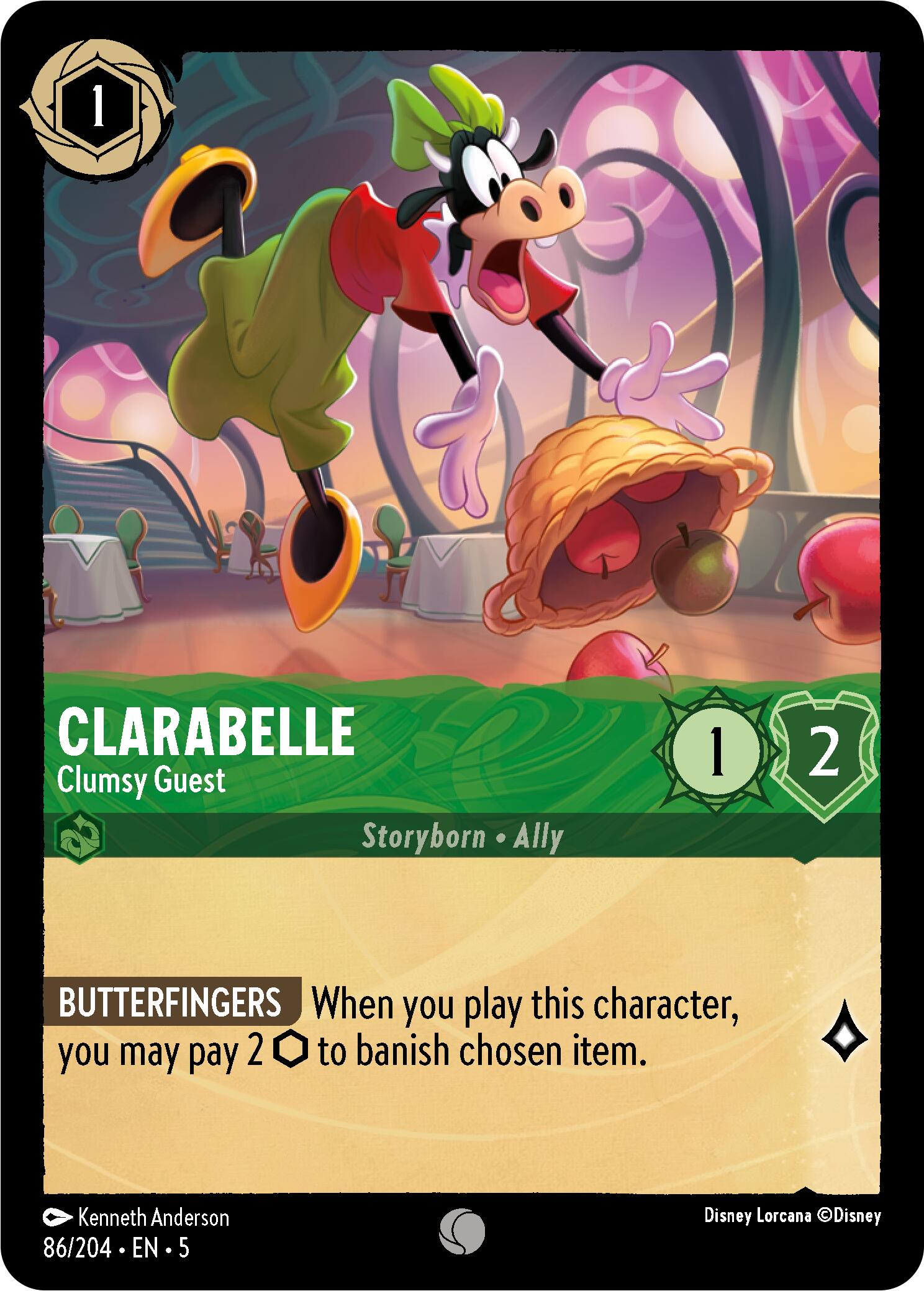 Clarabelle - Clumsy Guest (86/204) [Shimmering Skies] | Odin's Place