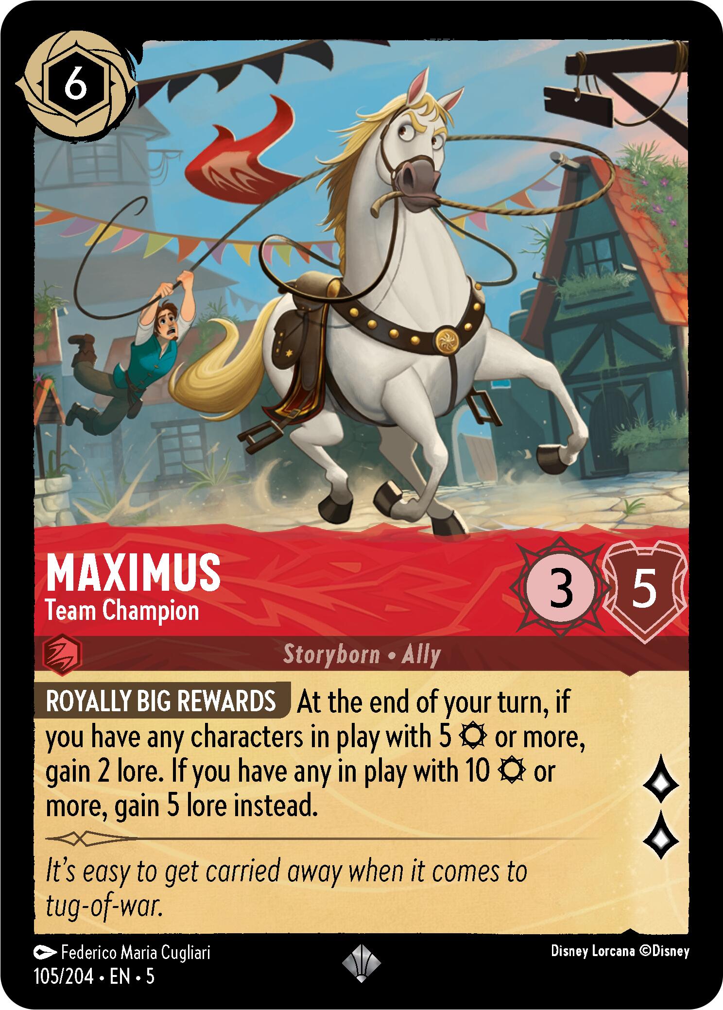 Maximus - Team Champion (105/204) [Shimmering Skies] | Odin's Place