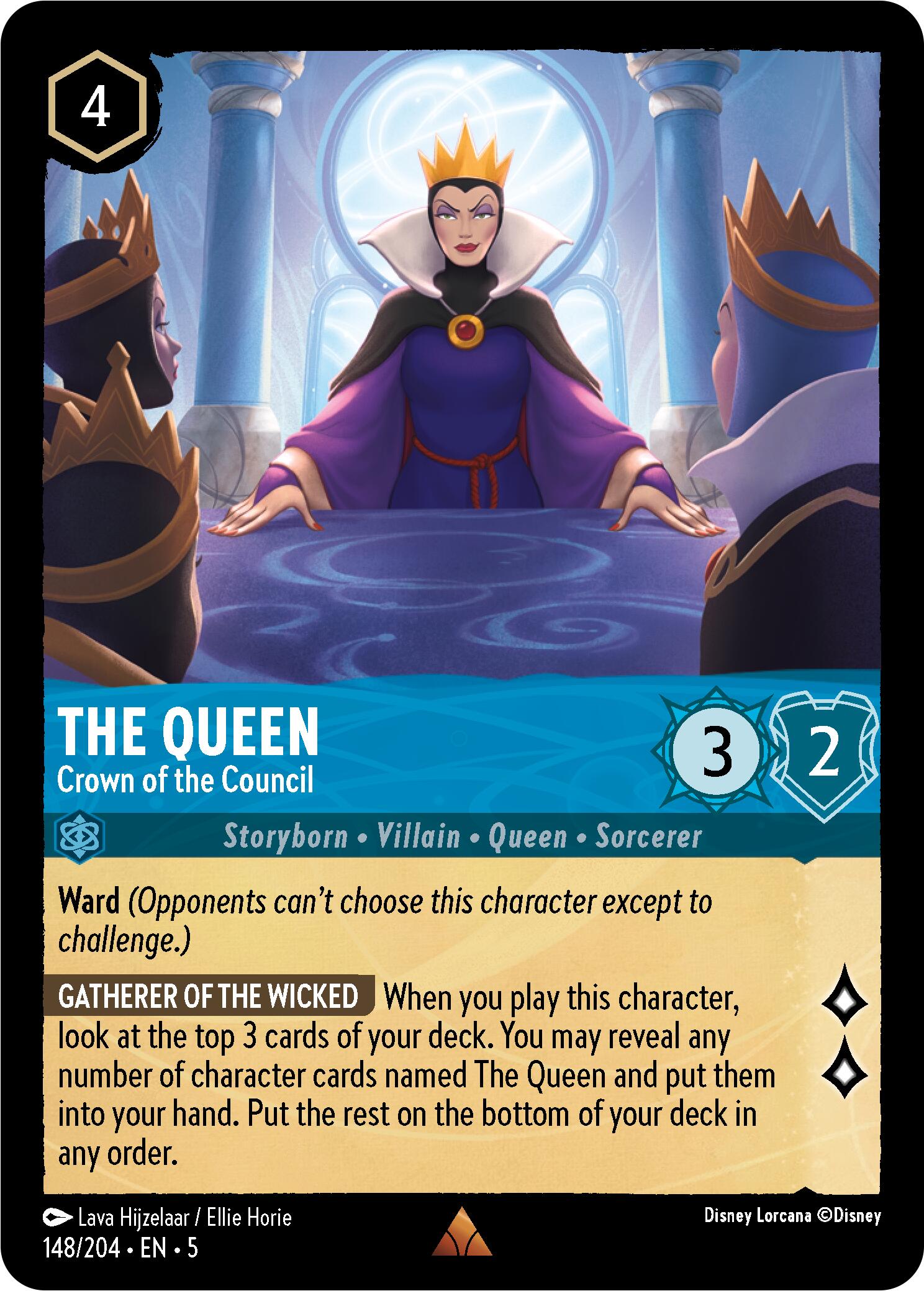 The Queen - Crown of the Council (148/204) [Shimmering Skies] | Odin's Place