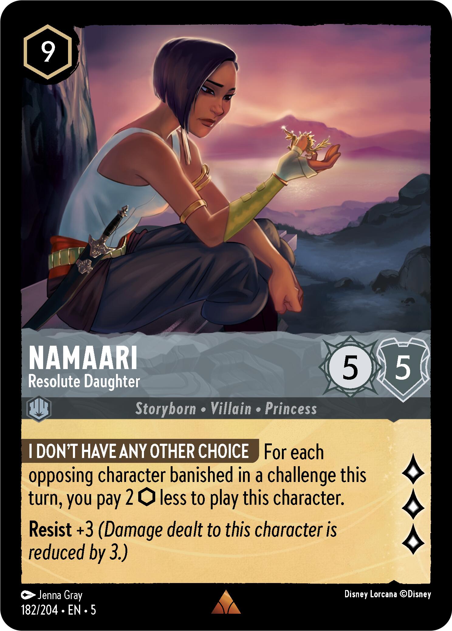 Namaari - Resolute Daughter (182/204) [Shimmering Skies] | Odin's Place