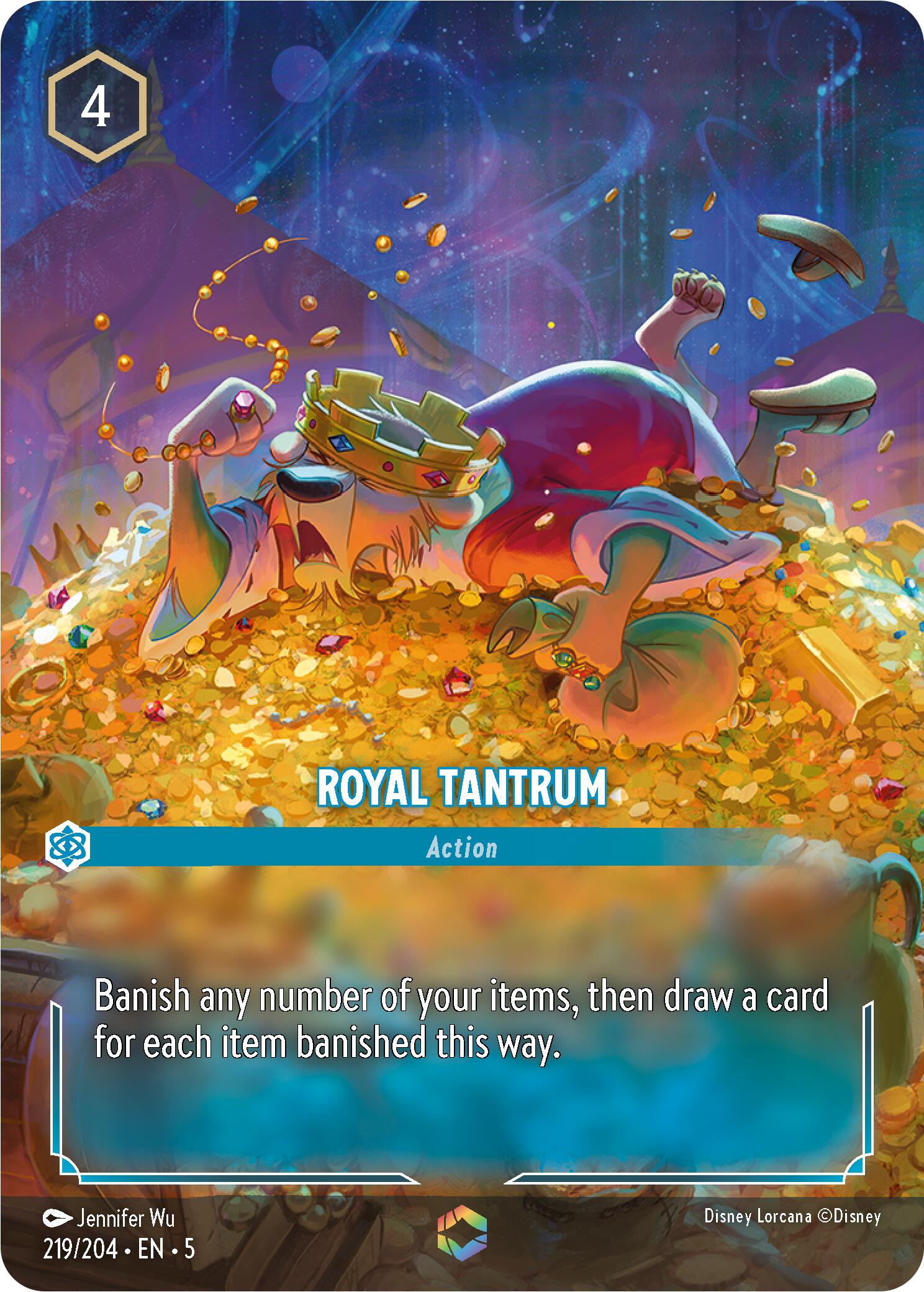 Royal Tantrum (Enchanted) (219/204) [Shimmering Skies] | Odin's Place