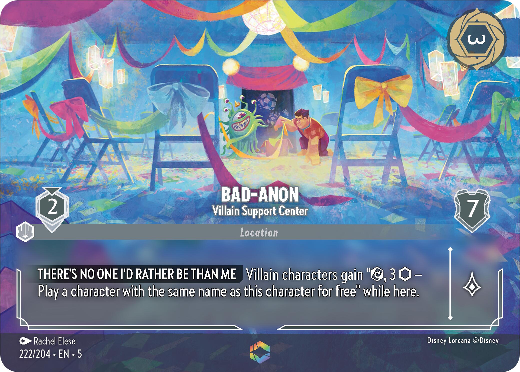 Bad-Anon - Villain Support Center (Enchanted) (222/204) [Shimmering Skies] | Odin's Place