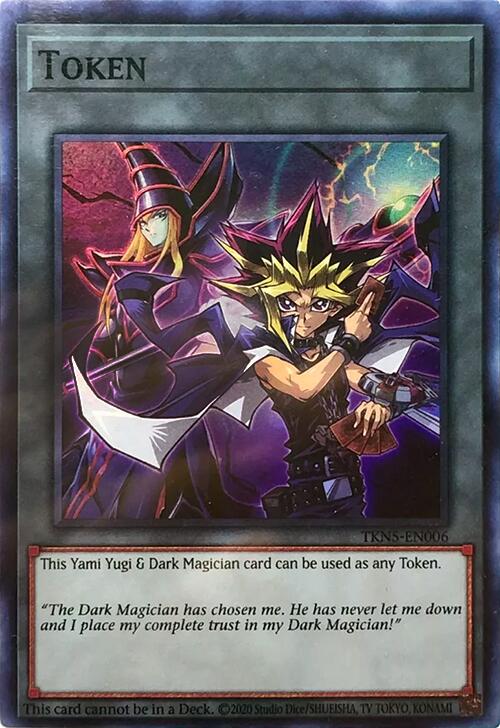 Token: Yami Yugi & Dark Magician [TKN5-EN006] Super Rare | Odin's Place