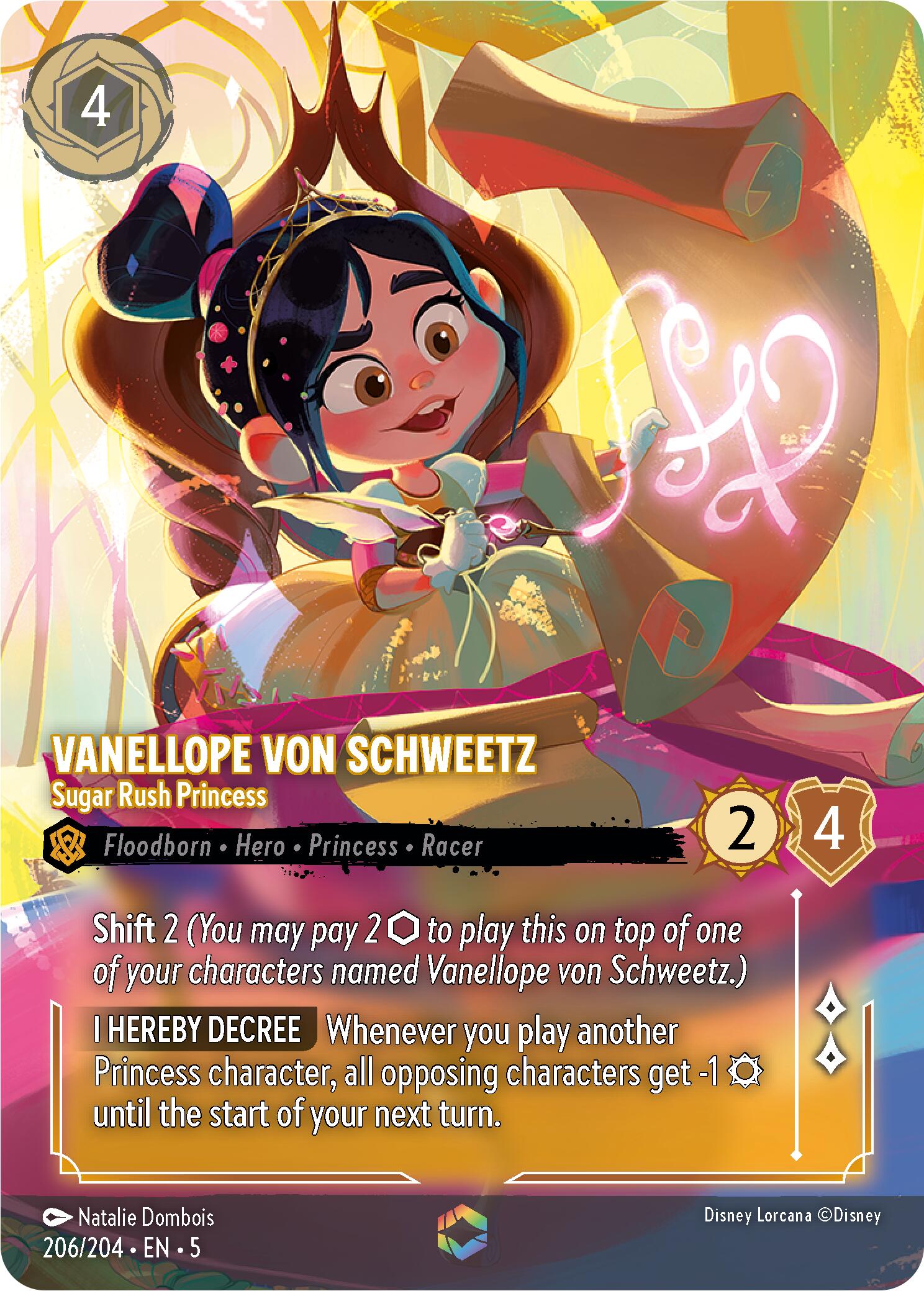 Vanellope von Schweetz - Sugar Rush Princess (Enchanted) (206/204) [Shimmering Skies] | Odin's Place