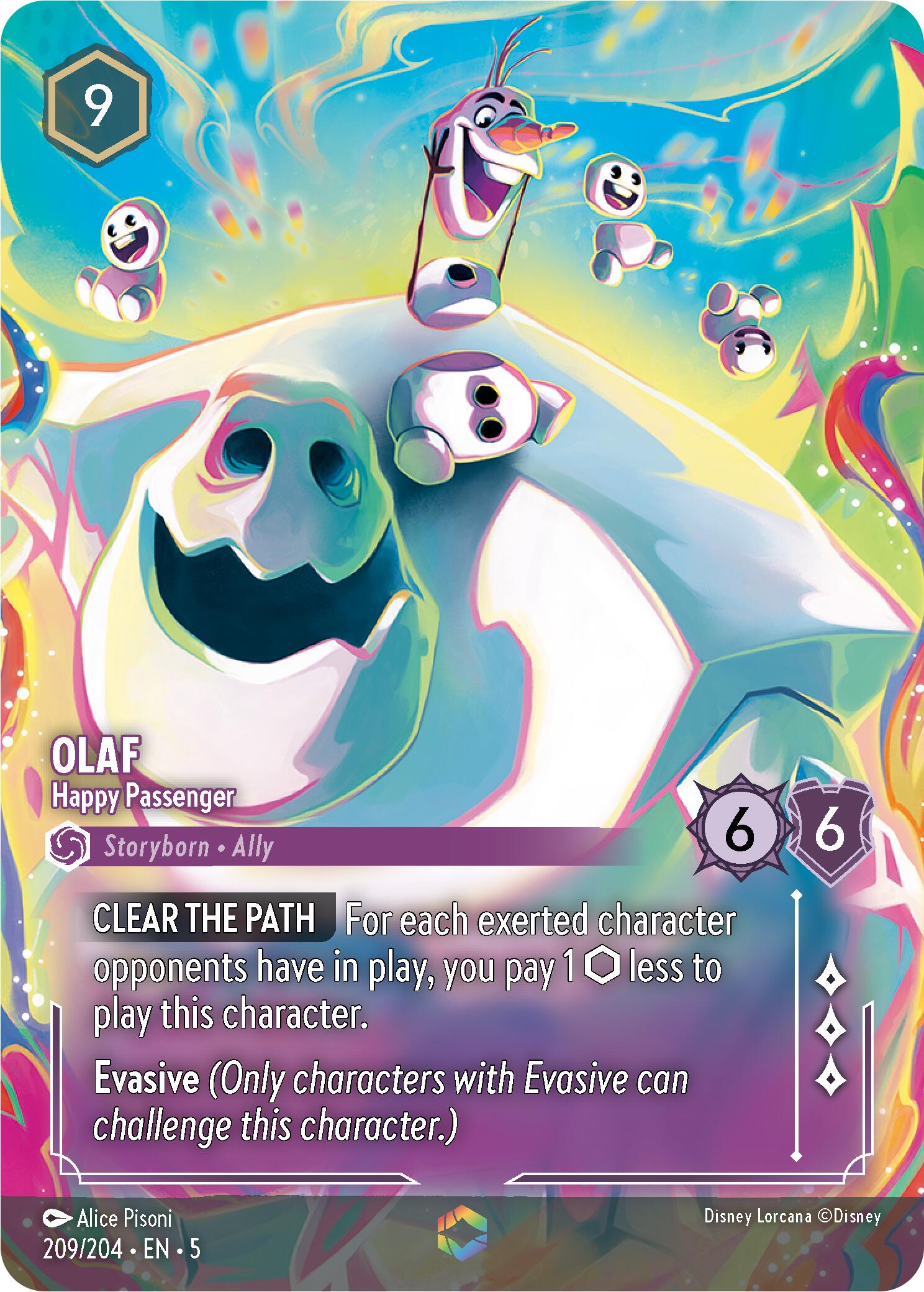 Olaf - Happy Passenger (Enchanted) (209/204) [Shimmering Skies] | Odin's Place