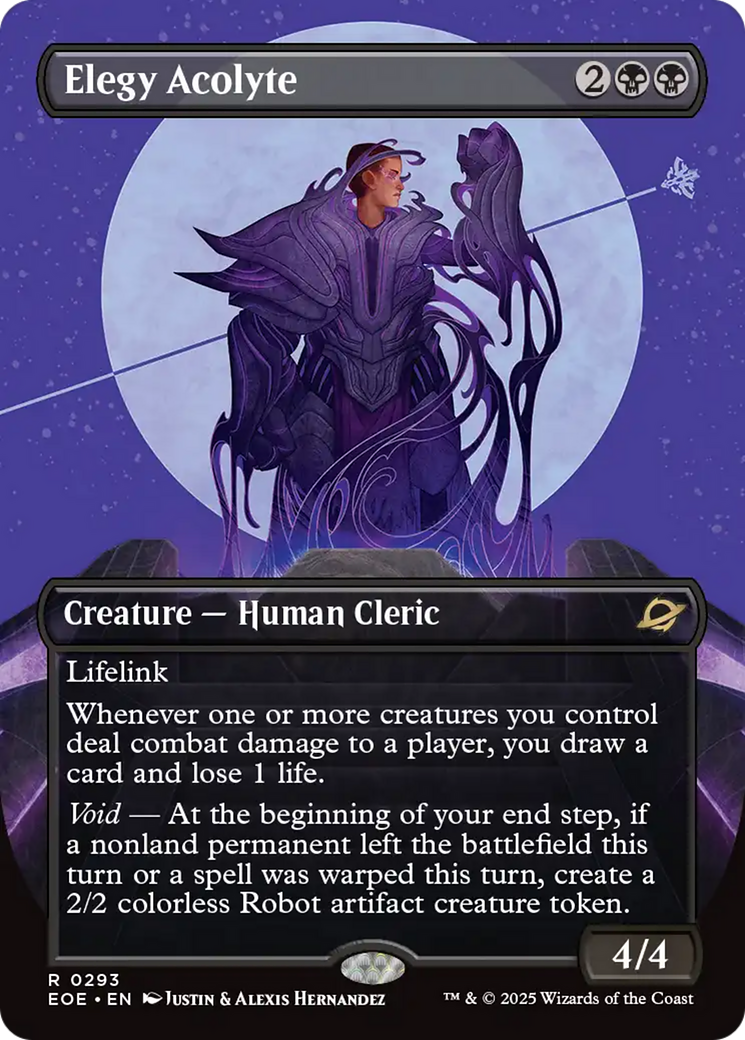 Elegy Acolyte (Borderless) [Edge of Eternities] | Odin's Place