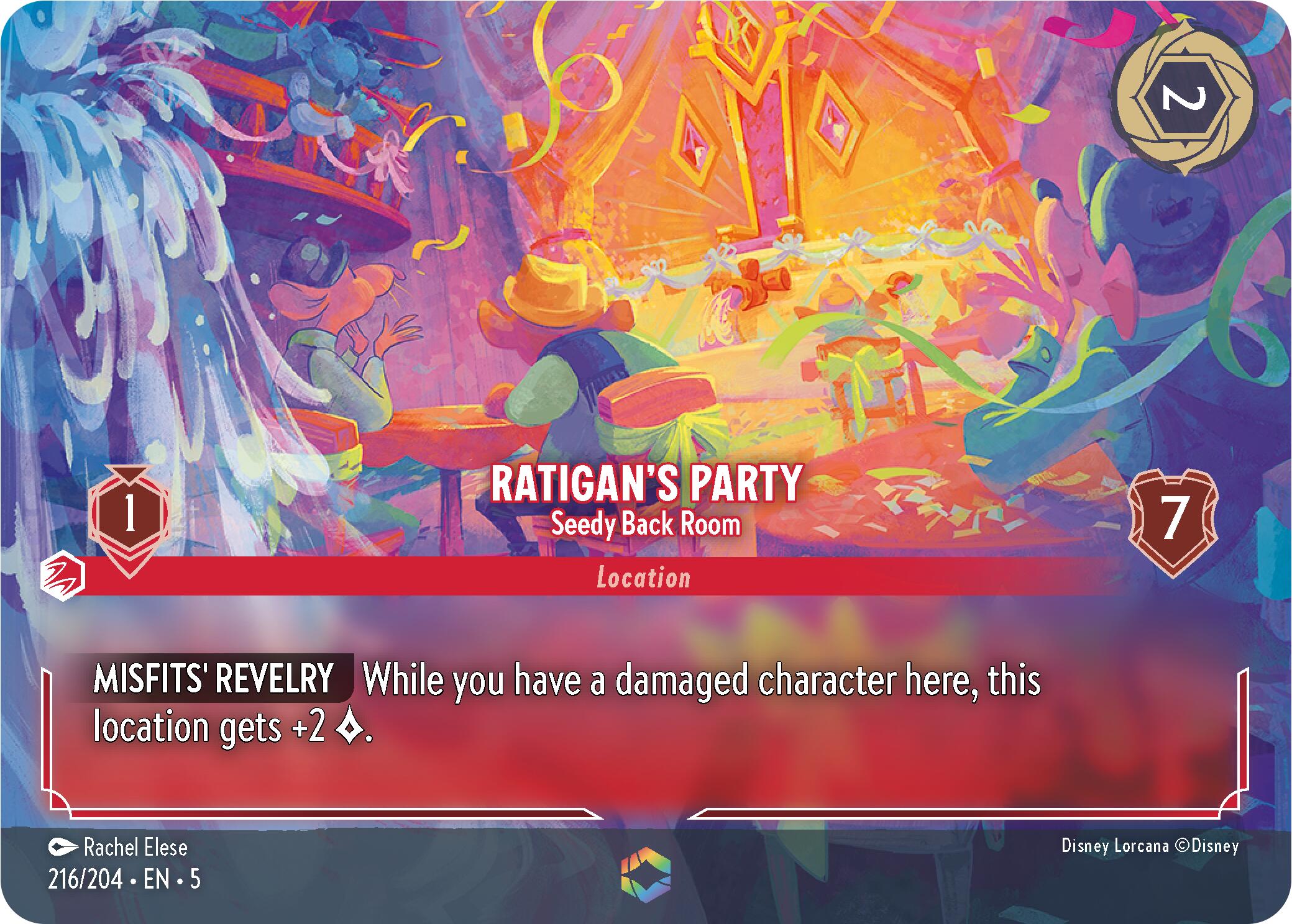 Ratigan's Party - Seedy Back Room (Enchanted) (216/204) [Shimmering Skies] | Odin's Place