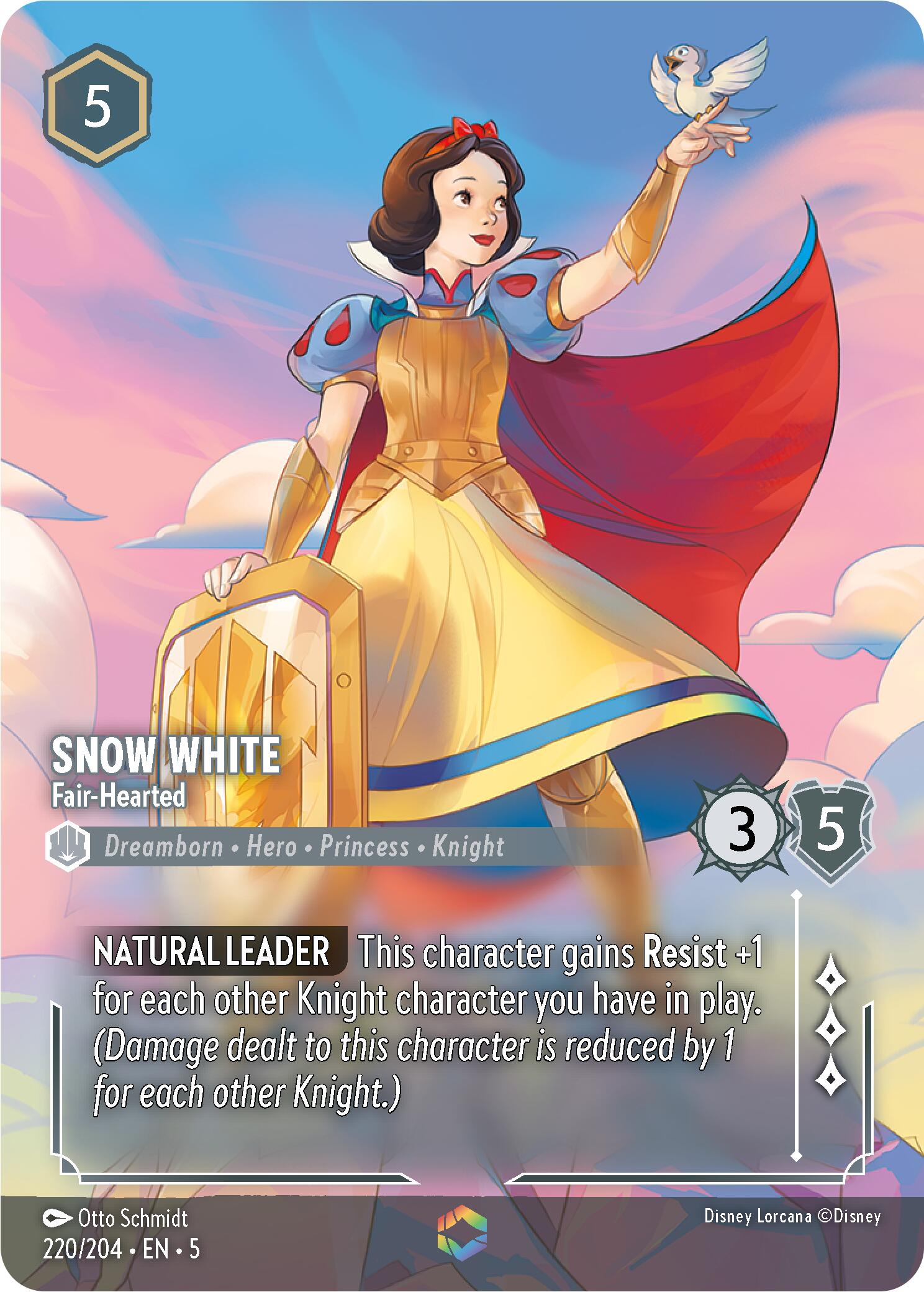 Snow White - Fair-Hearted (Enchanted) (220/204) [Shimmering Skies] | Odin's Place
