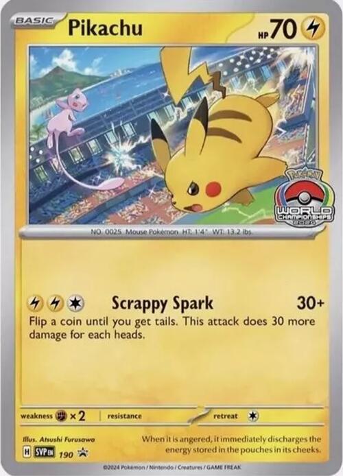 Pikachu (190) [Scarlet & Violet: Black Star Promos] | Odin's Place