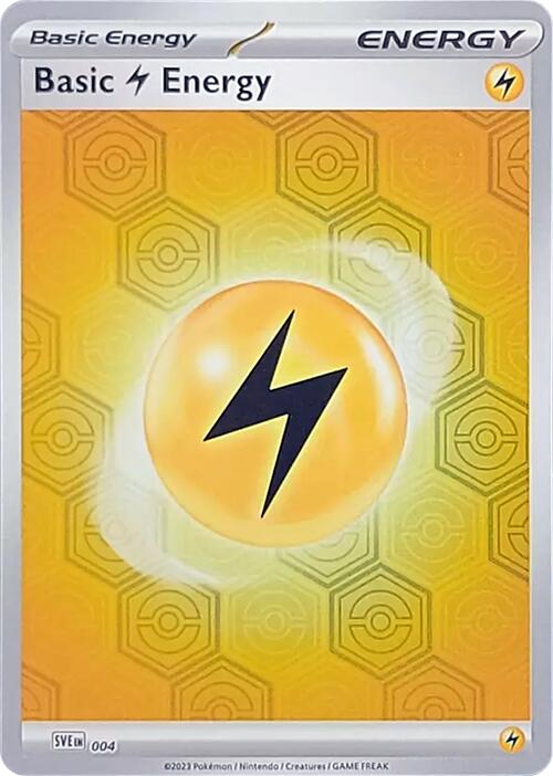 Basic Lightning Energy (004) [Scarlet & Violet: Shrouded Fable] | Odin's Place
