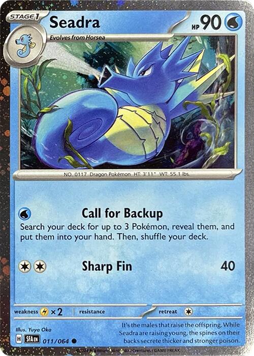 Seadra (011/064) (Cosmos Holo) [Miscellaneous Cards] | Odin's Place