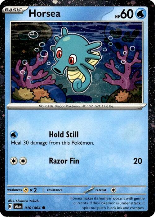Horsea (010/064) (Cosmos Holo) [Miscellaneous Cards] | Odin's Place