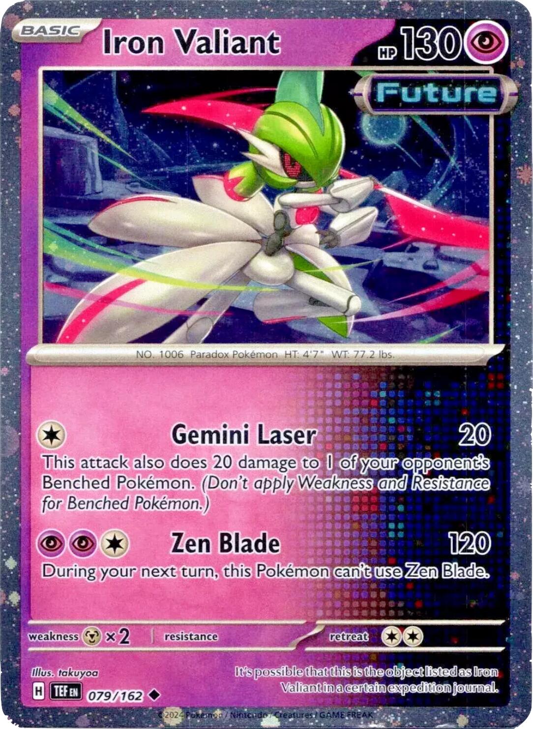 Iron Valiant (079/162) (Cosmos Holo) [Miscellaneous Cards] | Odin's Place