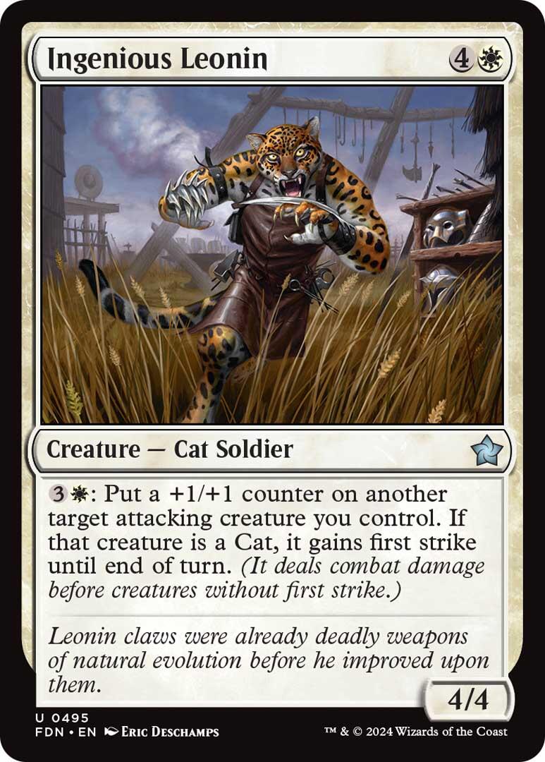 Ingenious Leonin [Foundations] | Odin's Place