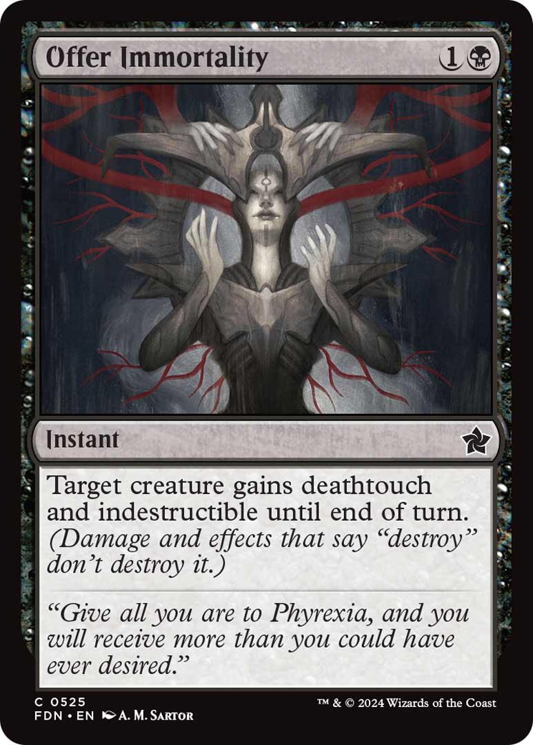 Offer Immortality [Foundations] | Odin's Place
