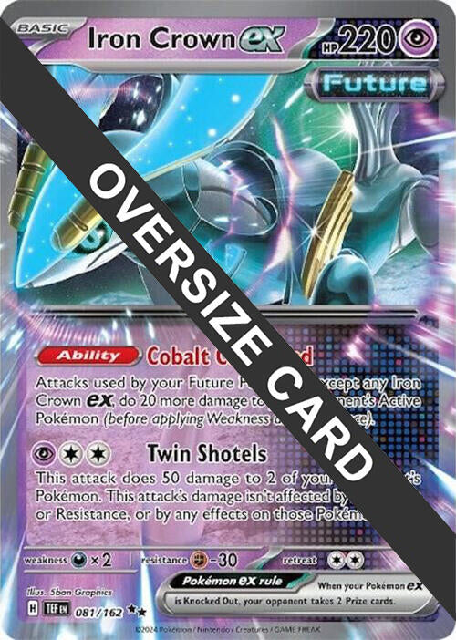 Iron Crown ex (081) (Jumbo Card) [Scarlet & Violet: Black Star Promos] | Odin's Place