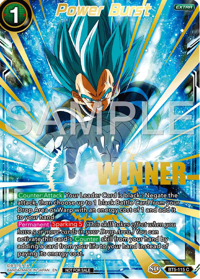 Power Burst (Masters Cup 2024) (Winner Gold Stamped) (BT5-115) [Promotion Cards] | Odin's Place