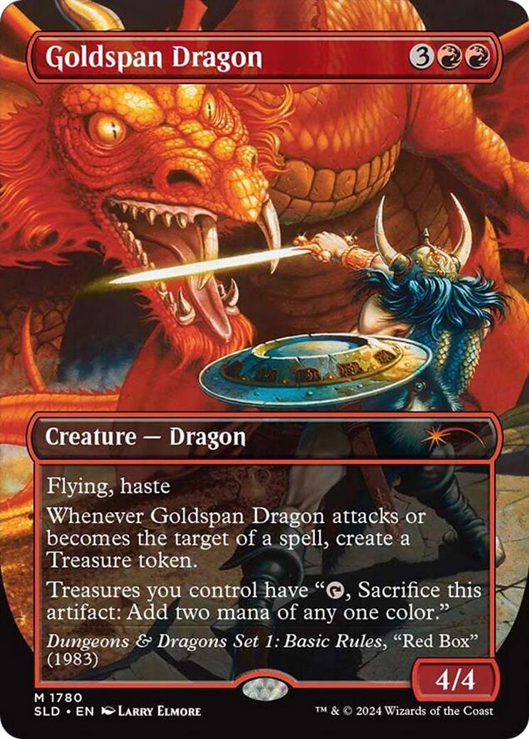 Goldspan Dragon [Secret Lair Drop Series] | Odin's Place