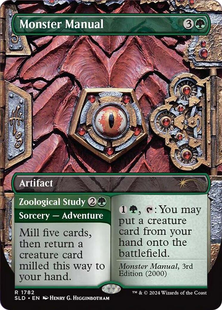 Monster Manual [Secret Lair Drop Series] | Odin's Place