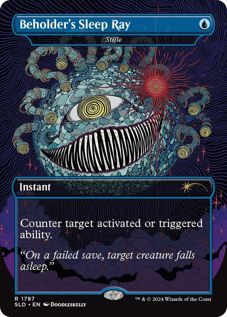 Beholder's Sleep Ray - Stifle [Secret Lair Drop Series] | Odin's Place
