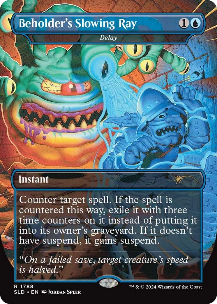 Beholder's Slowing Ray - Delay [Secret Lair Drop Series] | Odin's Place