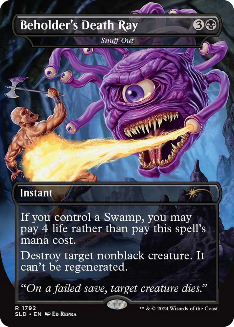 Beholder's Death Ray - Snuff Out [Secret Lair Drop Series] | Odin's Place