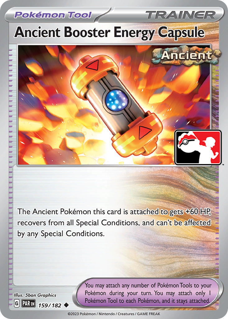 Ancient Booster Energy Capsule (159/182) [Prize Pack Series Five] | Odin's Place
