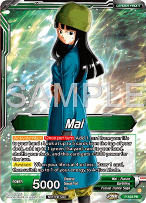 Mai // Mai, Defying Despair (Gold Stamped) (P-623) [Promotion Cards] | Odin's Place