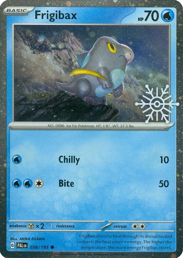 Frigibax (058/193) (Holiday Calendar) [Miscellaneous Cards] | Odin's Place