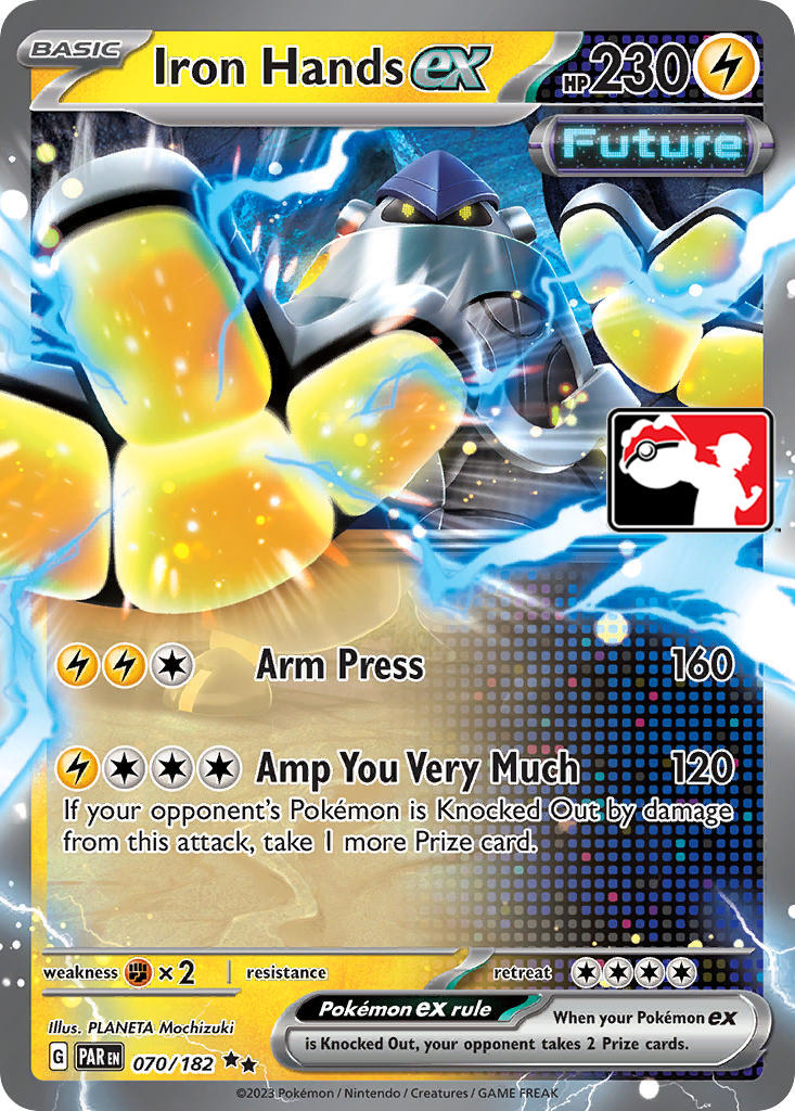 Iron Hands ex (070/182) [Prize Pack Series Five] | Odin's Place